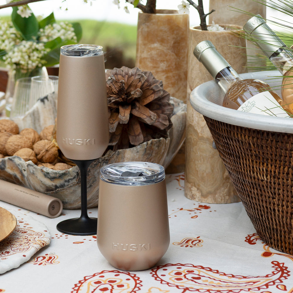 Huski Wine Tumbler - Champagne