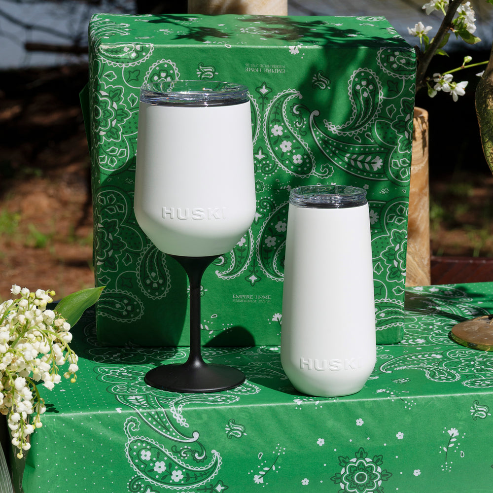 Huski Wine Tumbler - White