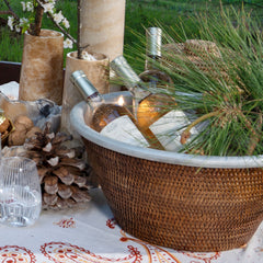 Rattan Drinks Cooler