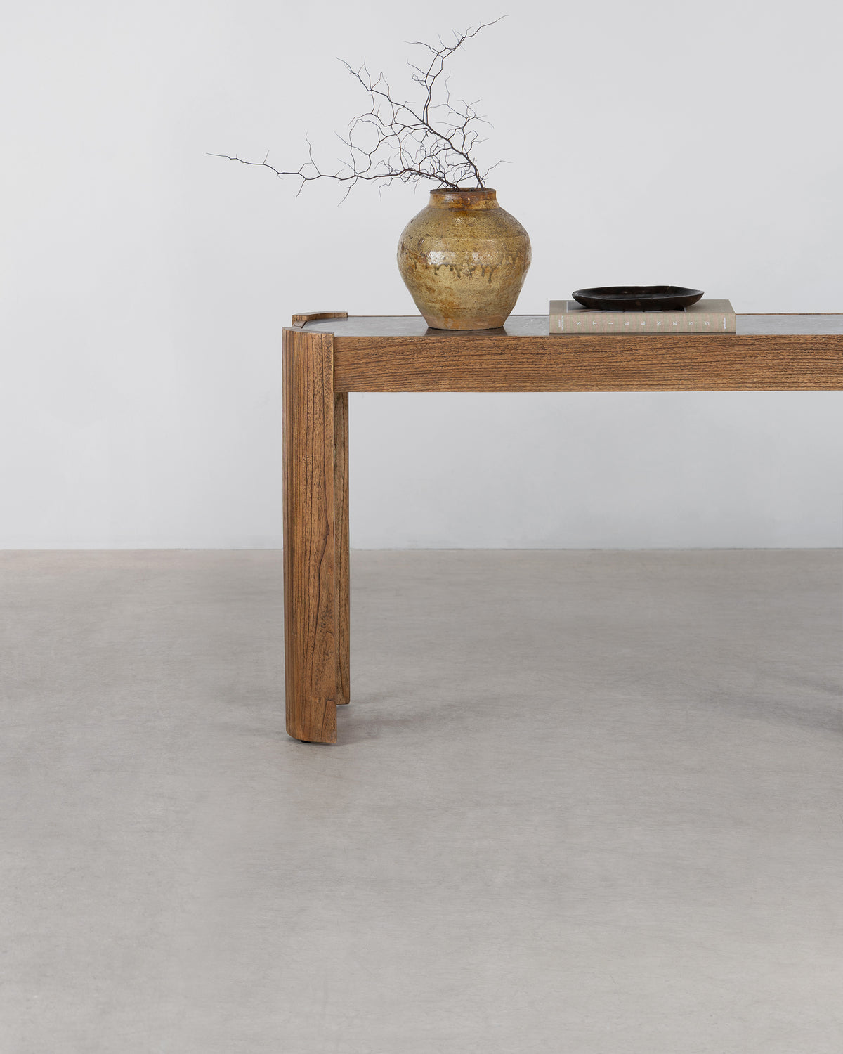 Auguste Console Choc Marble - Antique Mindi