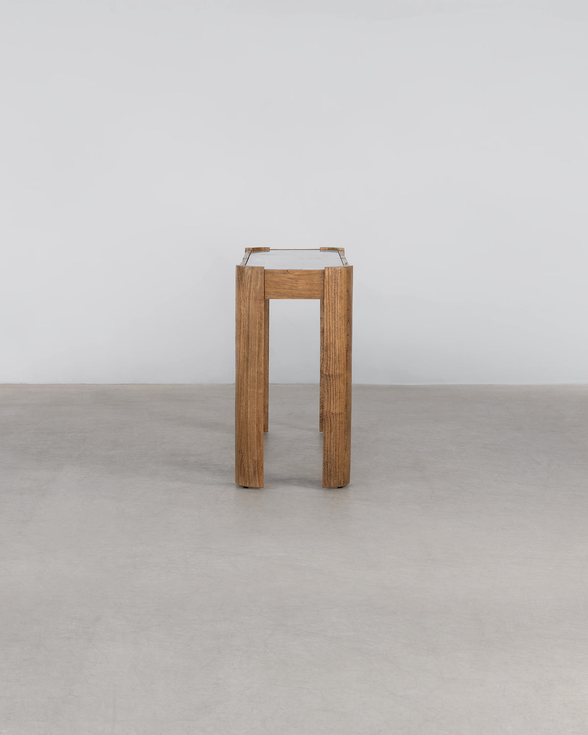Auguste Console Choc Marble - Antique Mindi