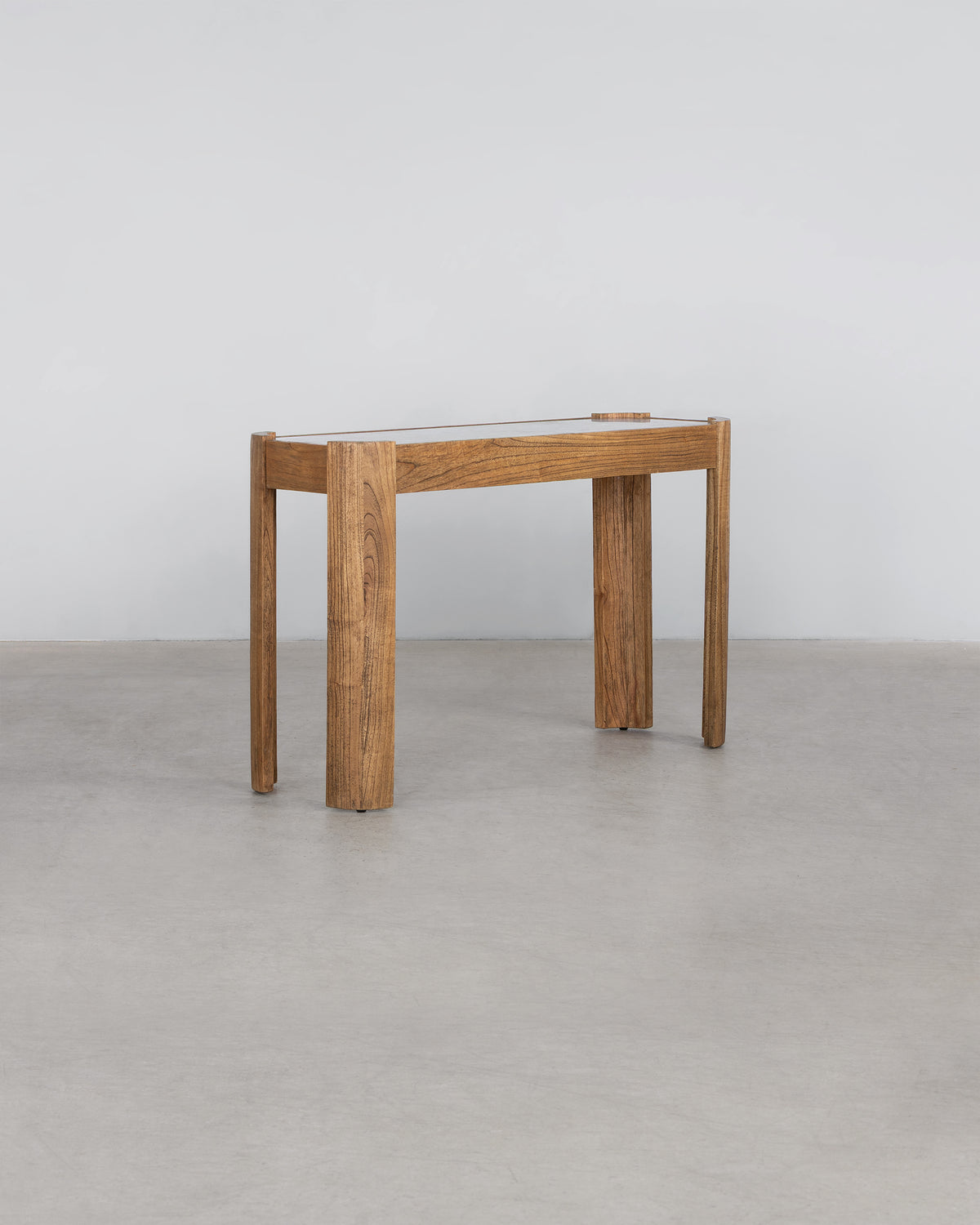Auguste Console Choc Marble - Antique Mindi