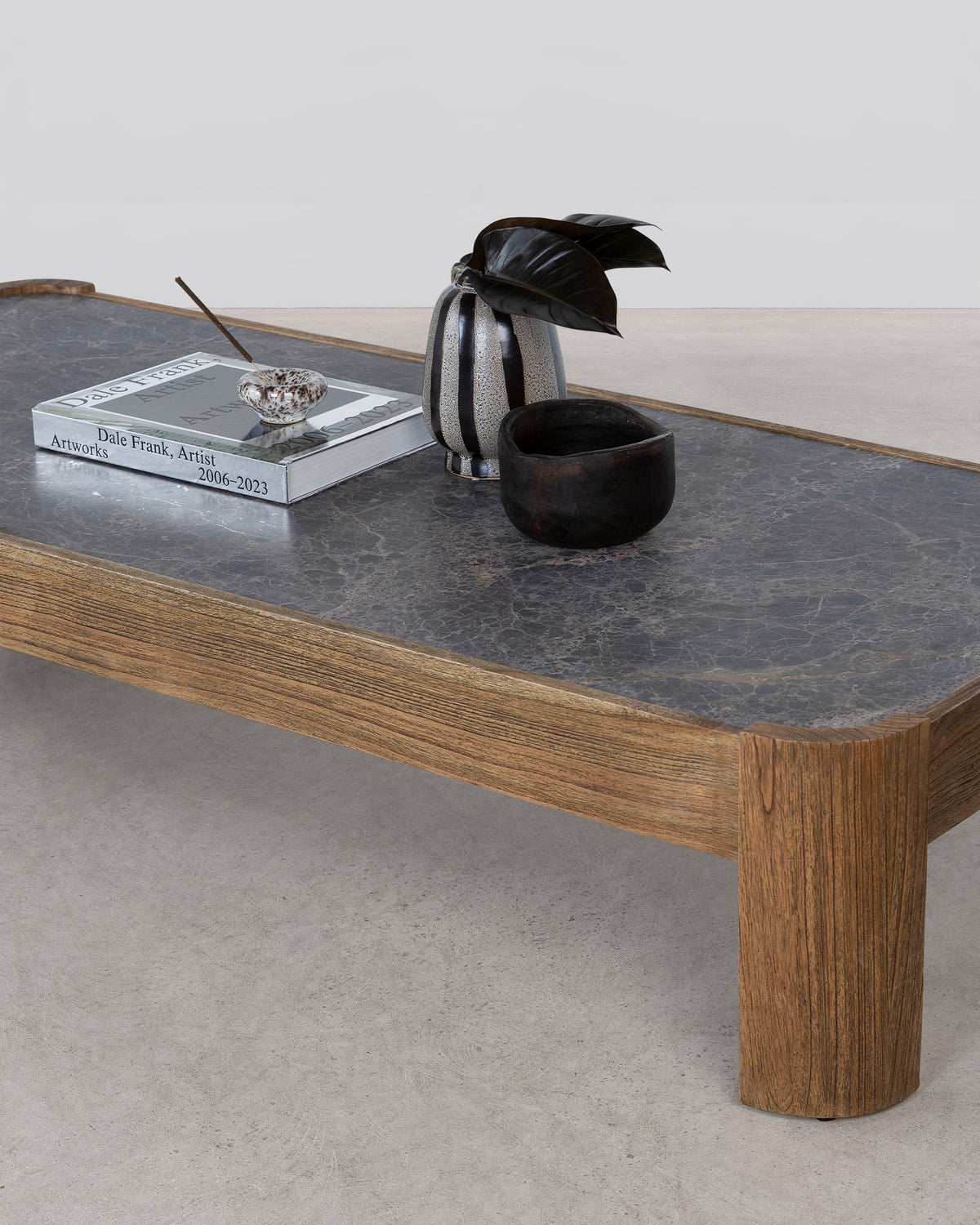 Auguste Rectangle Coffee Table - Antique Mindi