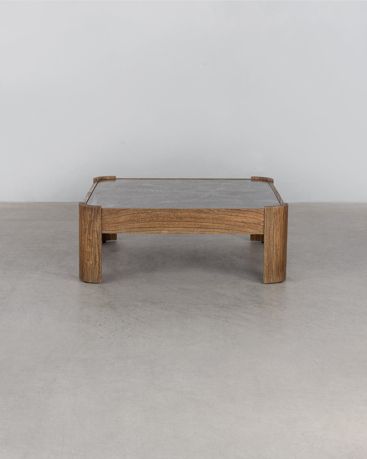 Auguste Square Coffee Table - Antique Mindi