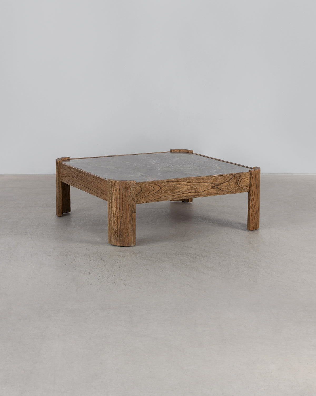 Auguste Square Coffee Table - Antique Mindi