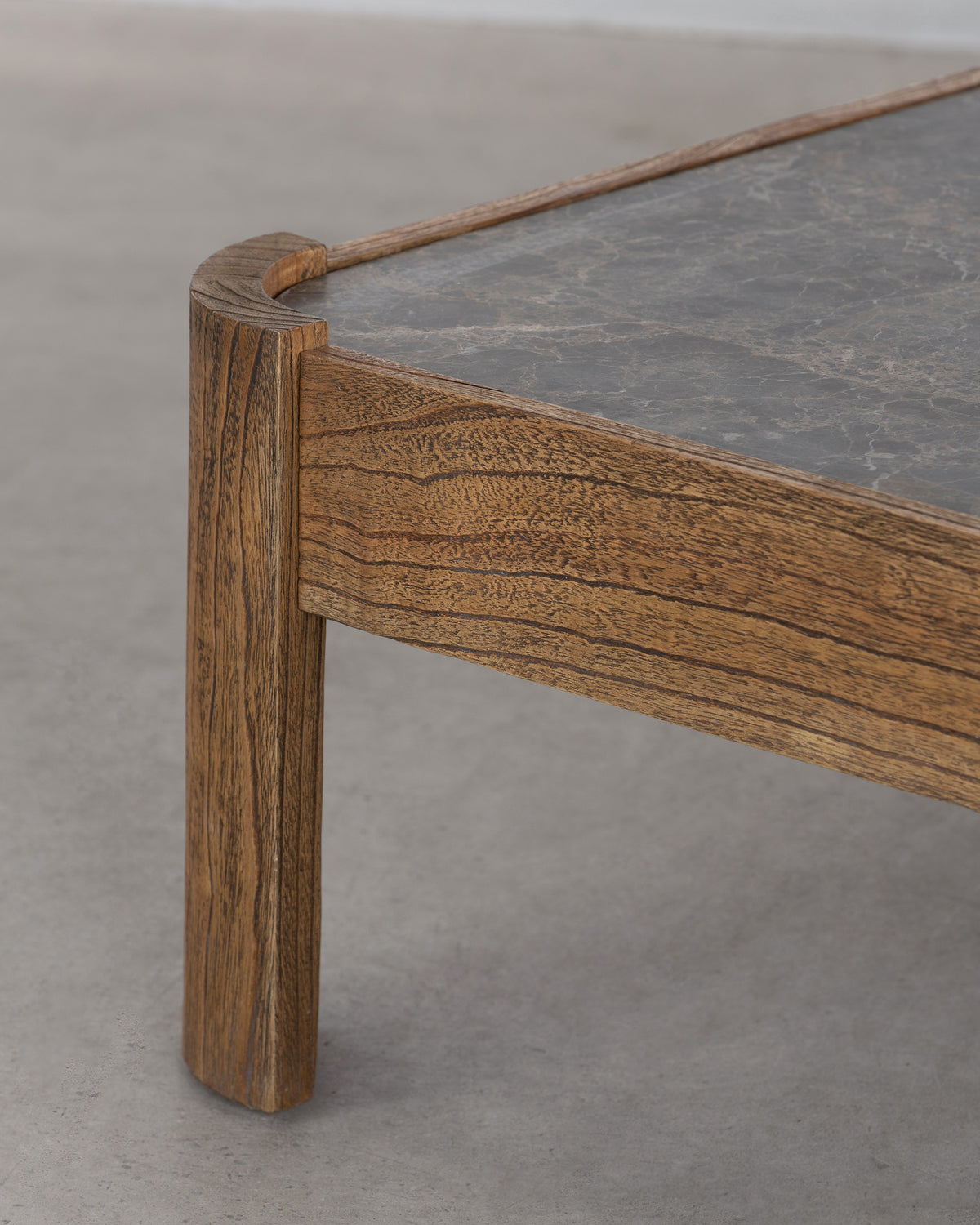 Auguste Square Coffee Table - Antique Mindi