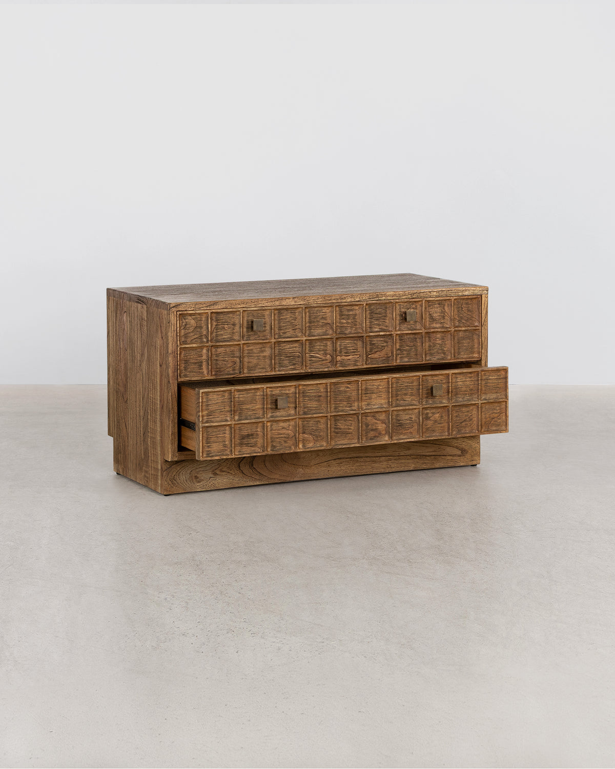 Bruno Low Storage - Antique Mindi