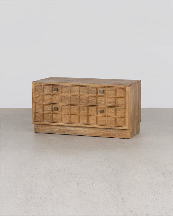 Bruno Low Storage - Rustic Matte