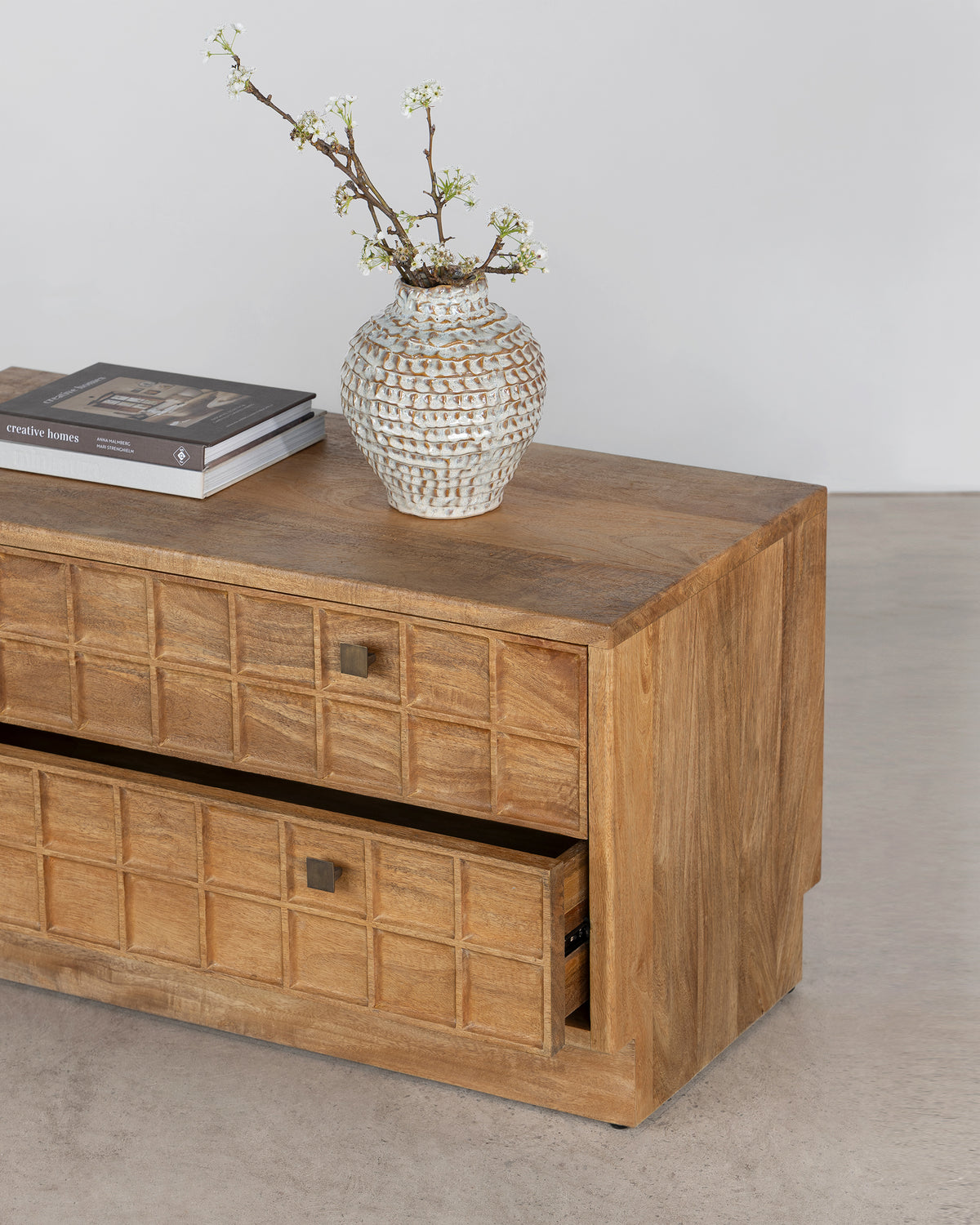 Bruno Low Storage - Rustic Matte