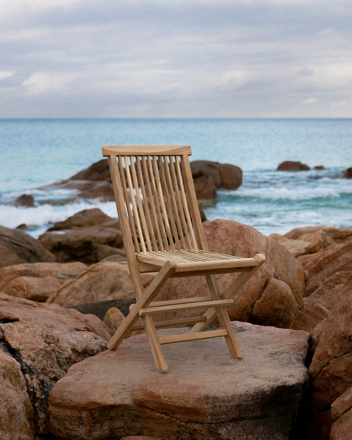 Teak Folding Chair - Natural