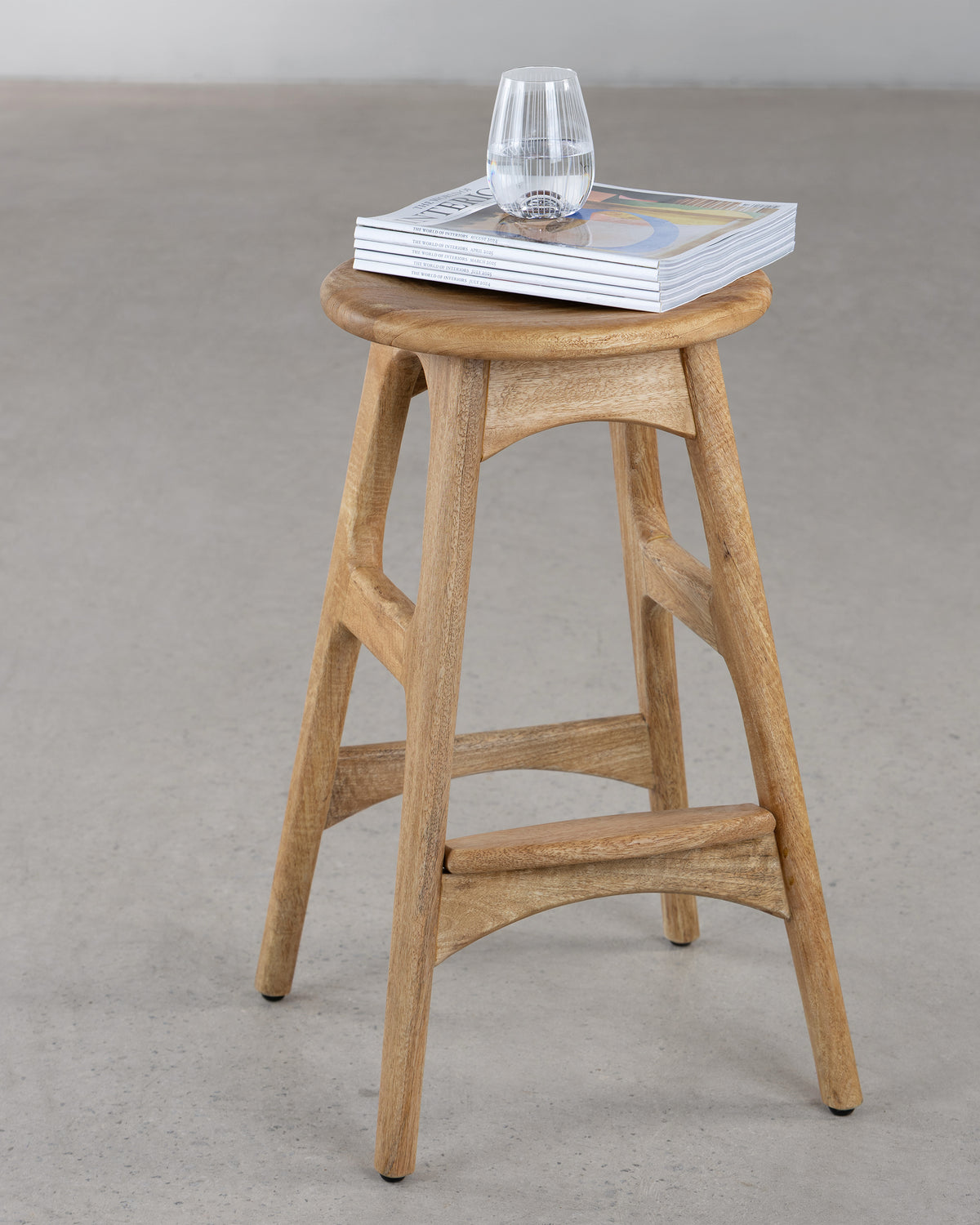 Deco Bar Stool - Rustic Matte
