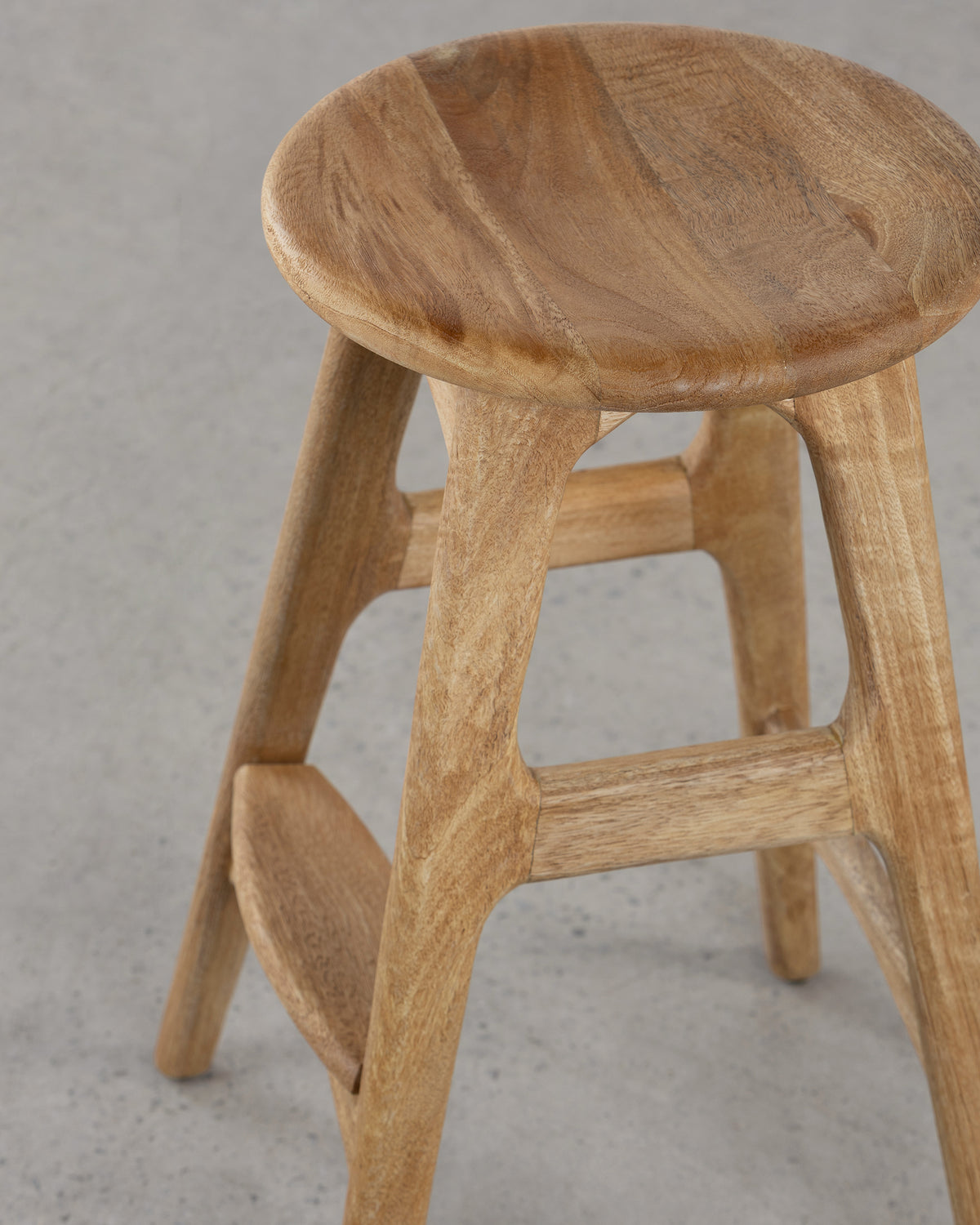 Deco Bar Stool - Rustic Matte