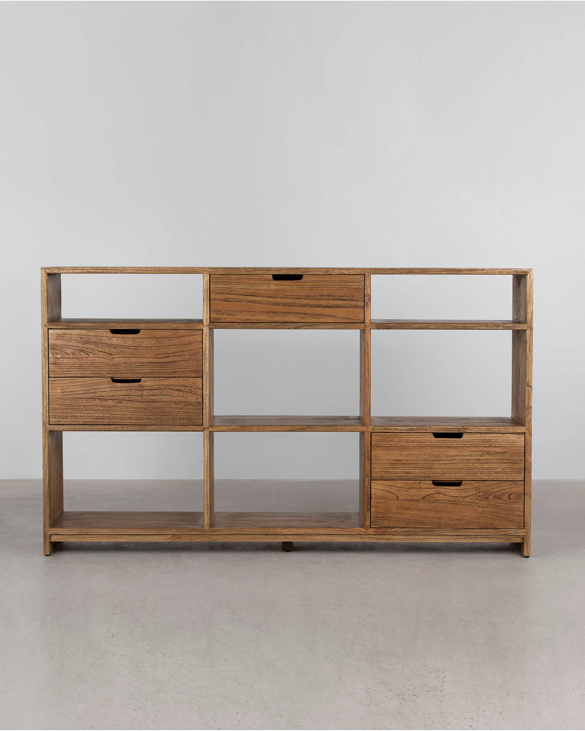 Florida Half Triple Bookcase - Antique Mindi