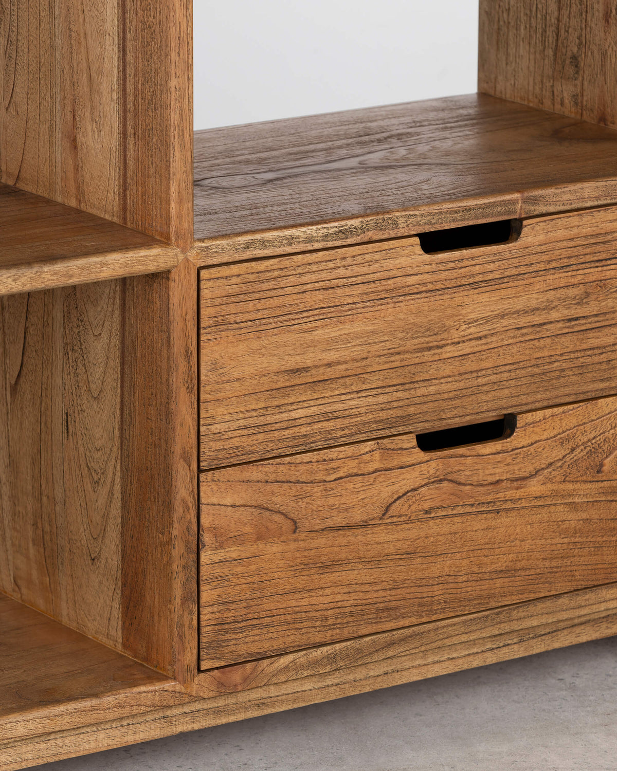 Florida Half Triple Bookcase - Antique Mindi
