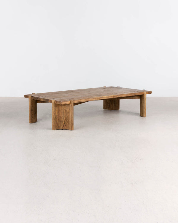 Leonard Rectangle Coffee Table - Antique Mindi