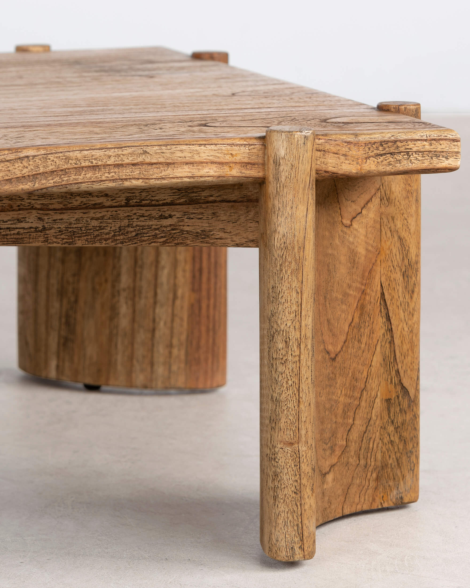 Leonard Rectangle Coffee Table - Antique Mindi