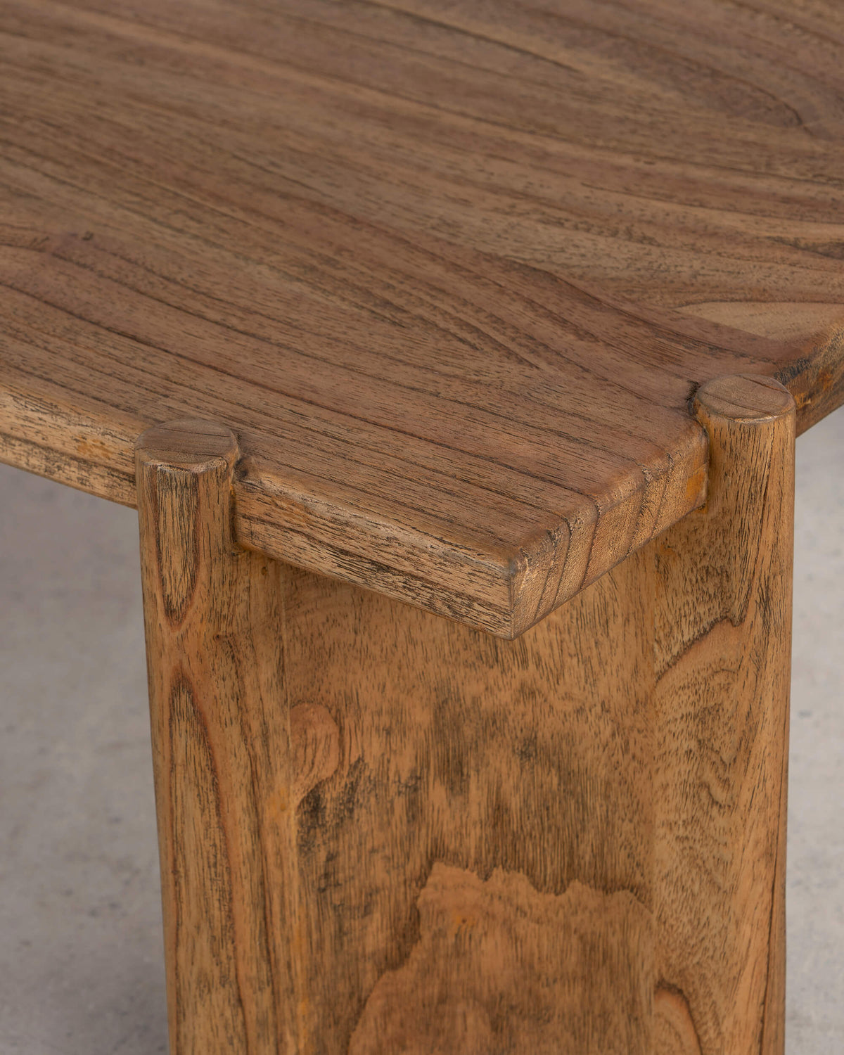 Leonard Rectangle Coffee Table - Antique Mindi