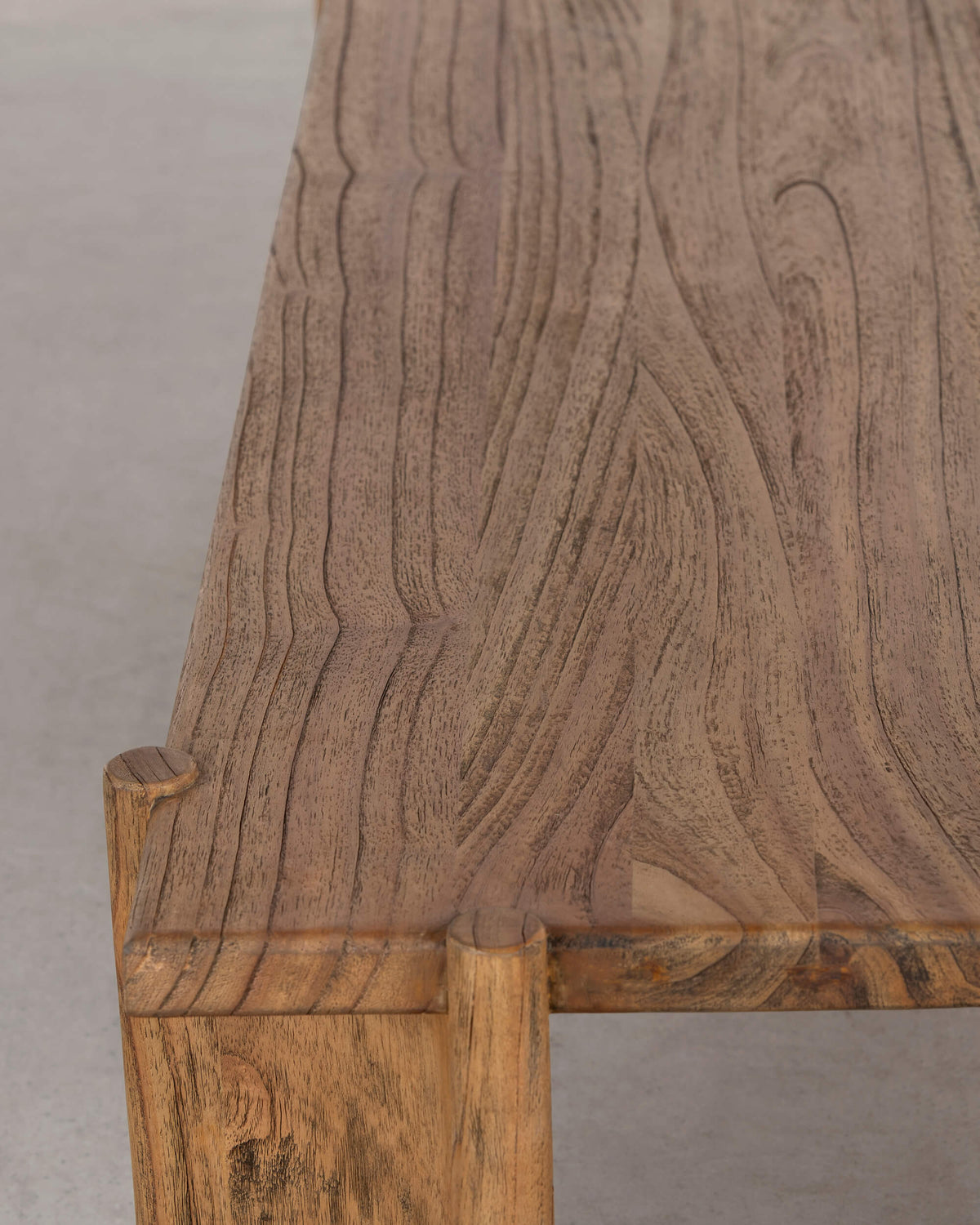 Leonard Rectangle Coffee Table - Antique Mindi