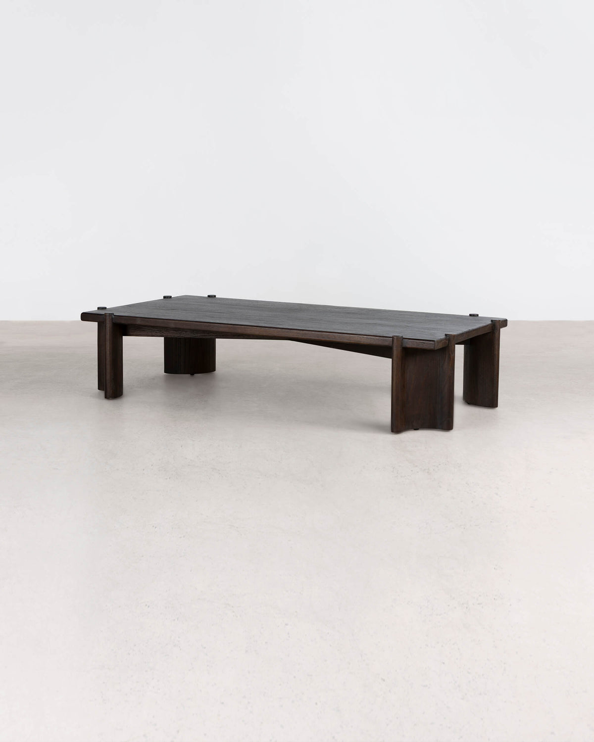 Leonard Rectangle Coffee Table - Cola