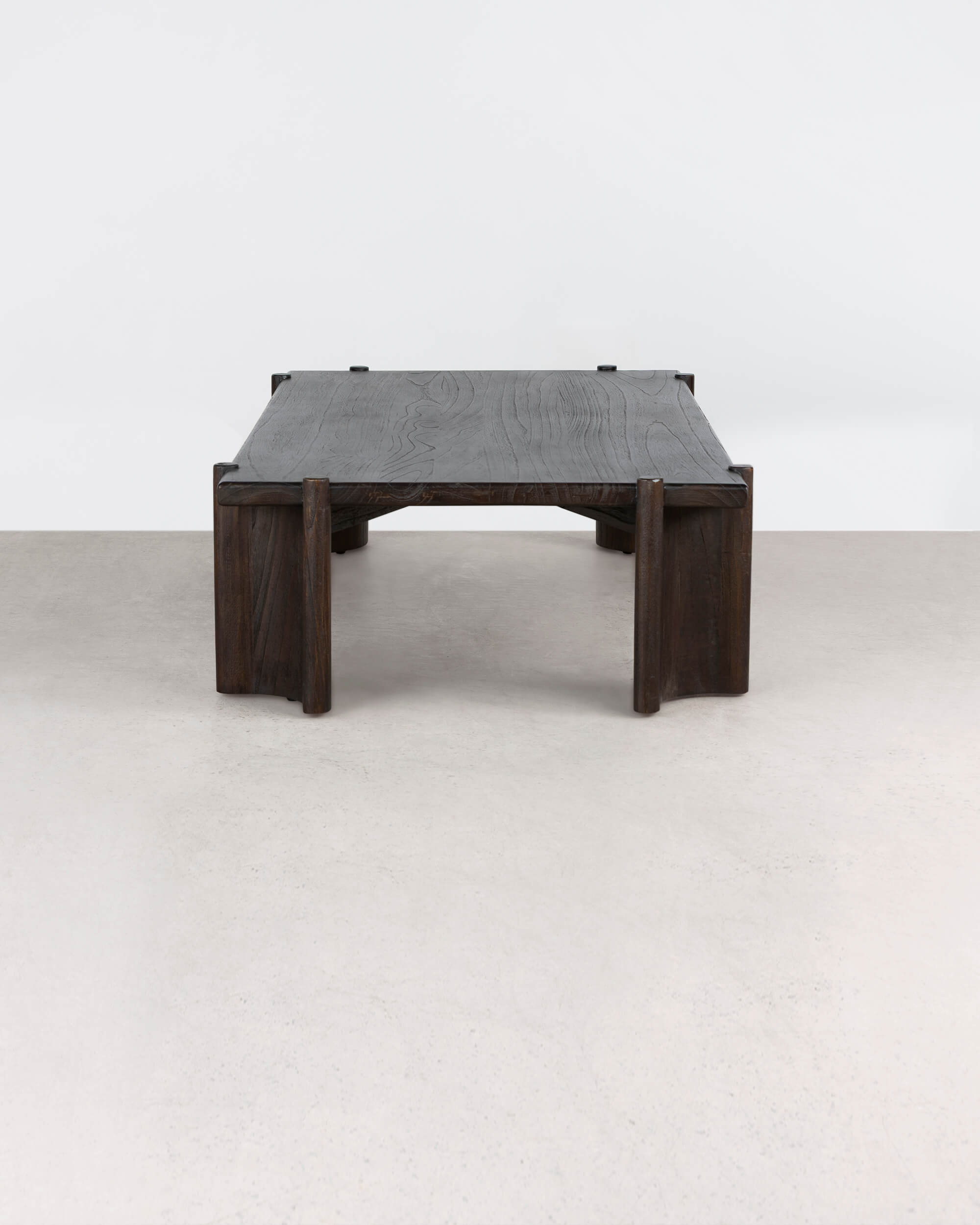 Leonard Rectangle Coffee Table - Cola