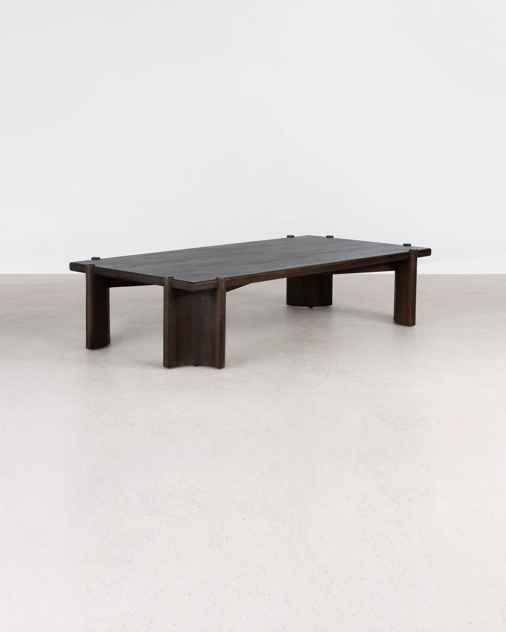 Leonard Rectangle Coffee Table - Cola