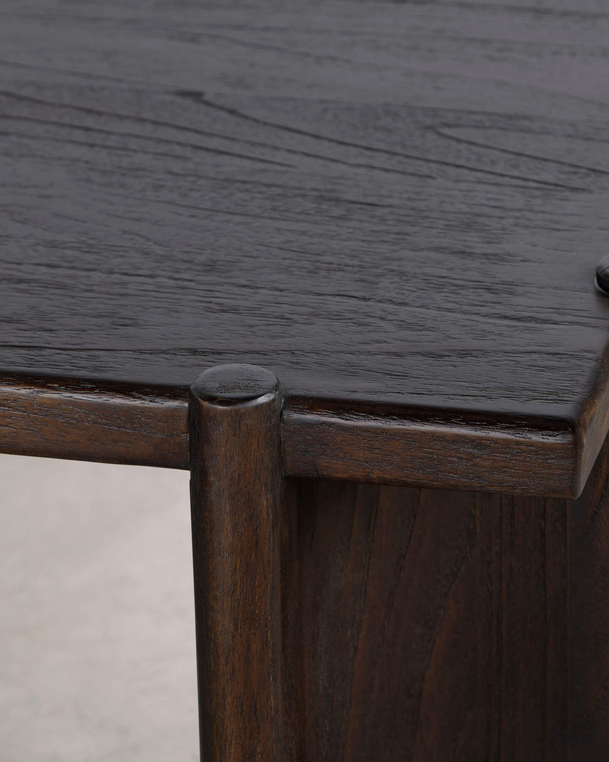 Leonard Rectangle Coffee Table - Cola