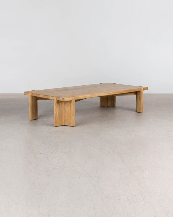 Leonard Rectangle Coffee Table - Rustic Matte