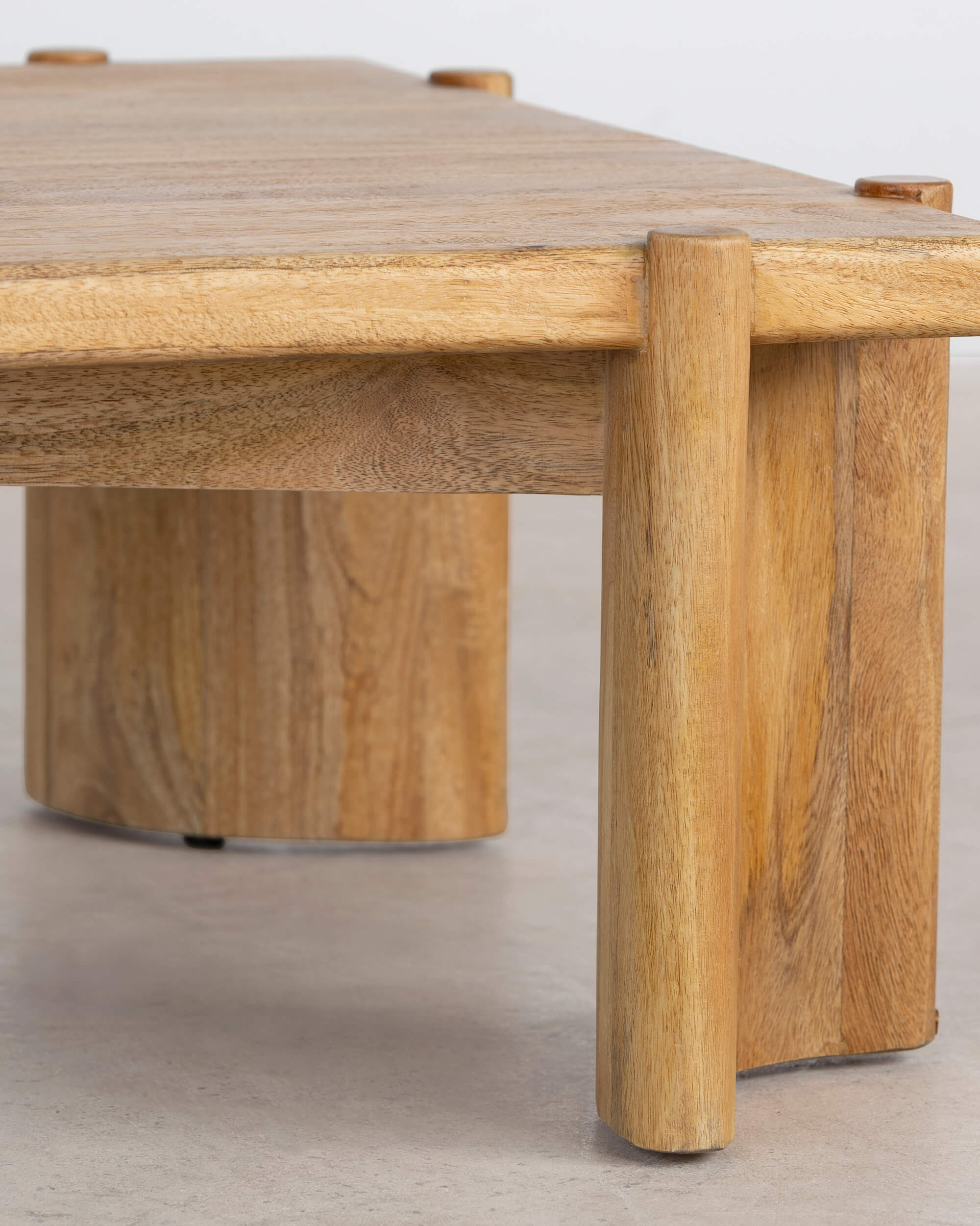Leonard Rectangle Coffee Table - Rustic Matte
