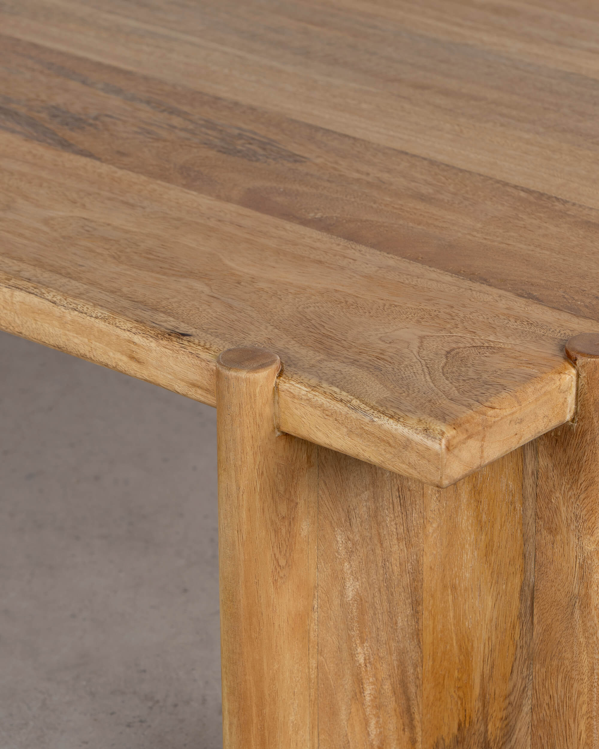 Leonard Rectangle Coffee Table - Rustic Matte