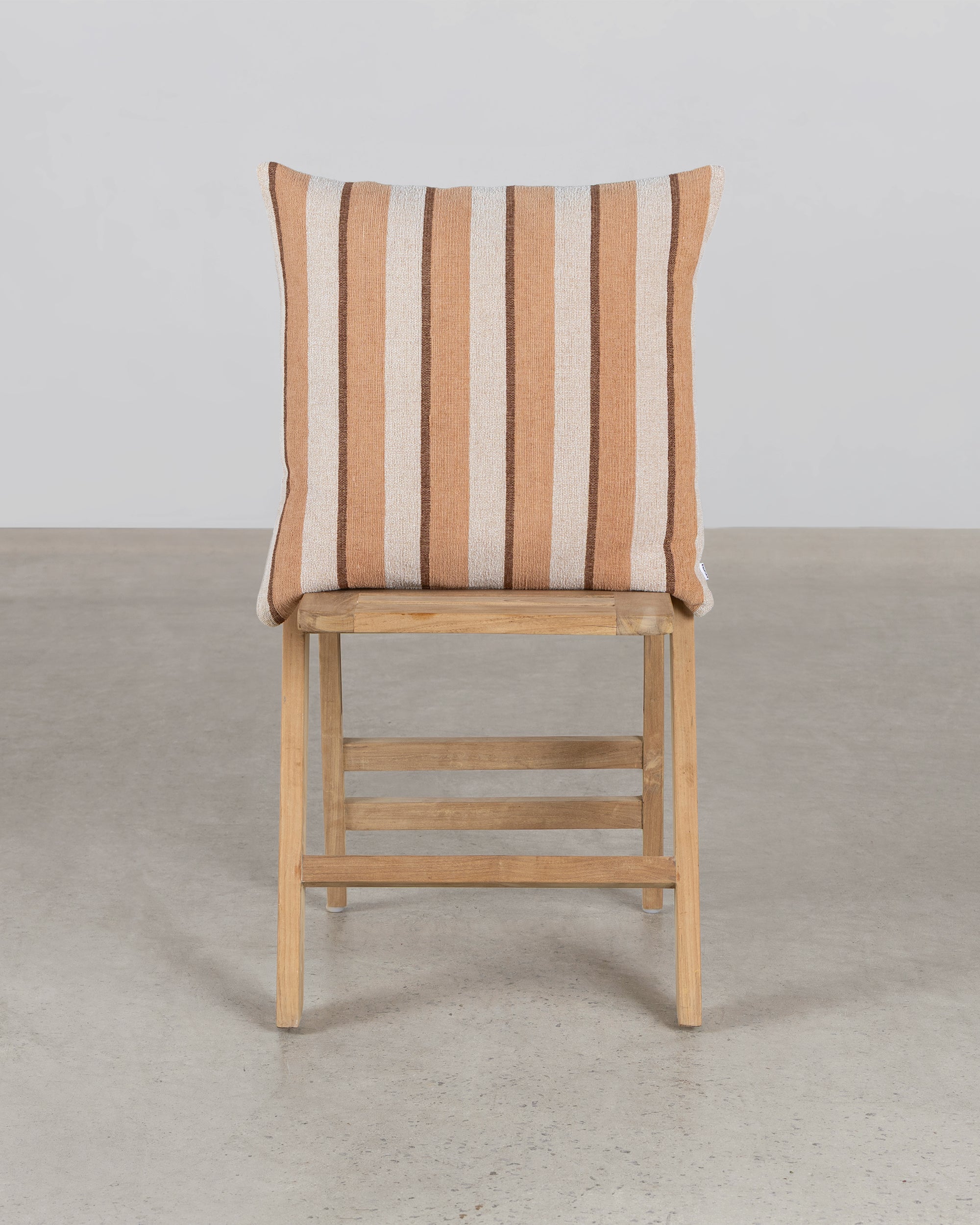 Lido Cushion - Guava Stripe | Empire Home