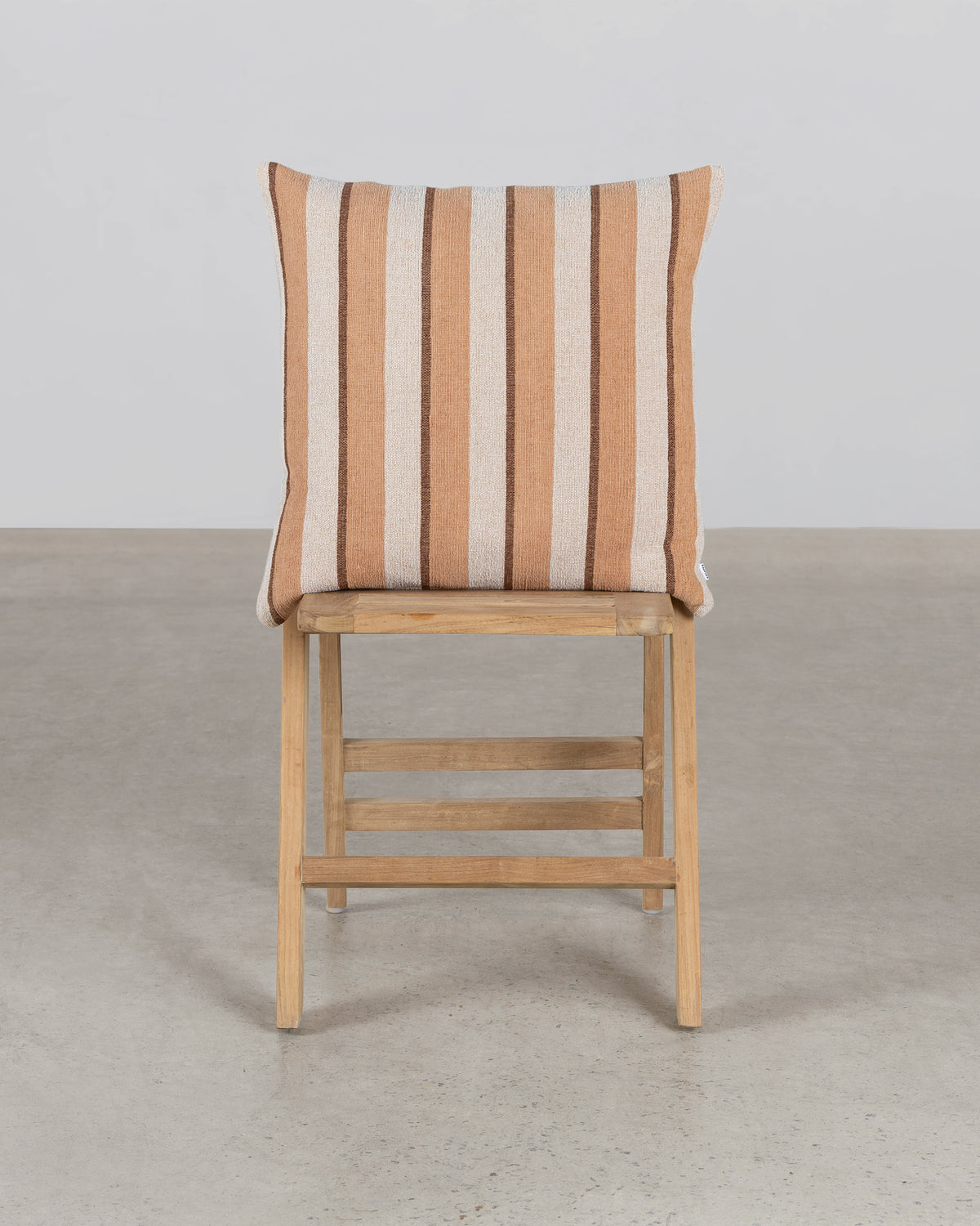 Lido Cushion - Guava Stripe