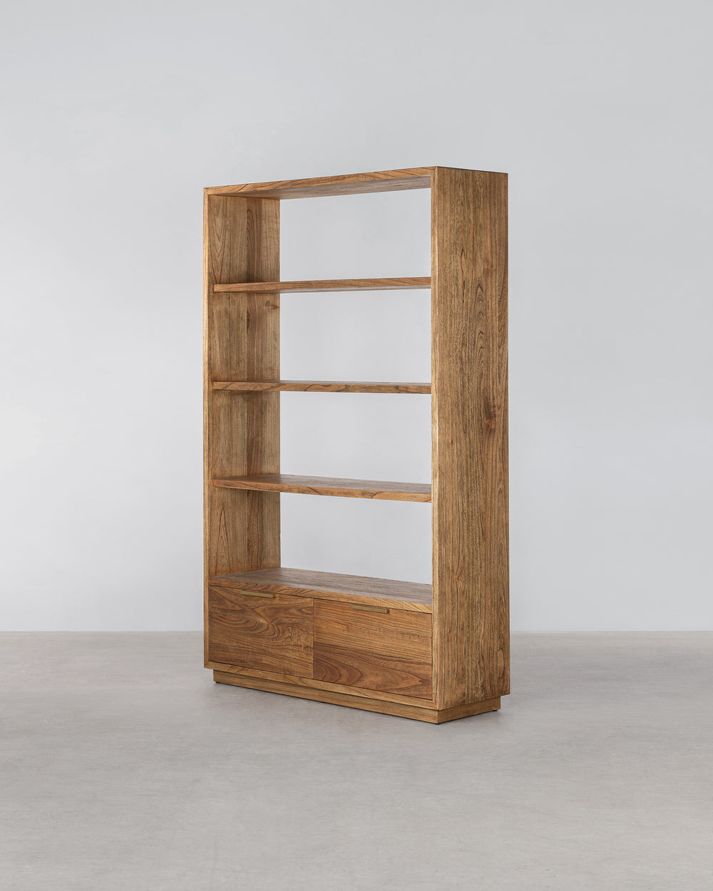 Louisa Bookcase With Drawers - Antique Mindi