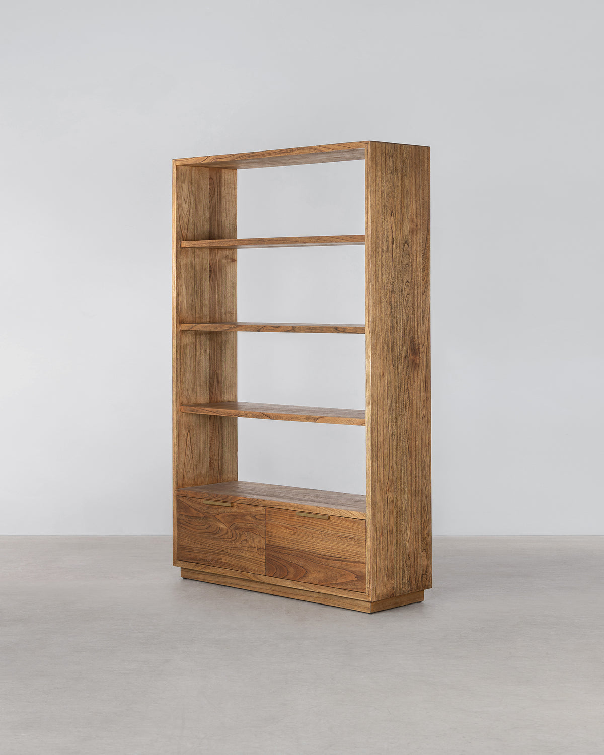 Louisa Bookcase With Drawers - Antique Mindi