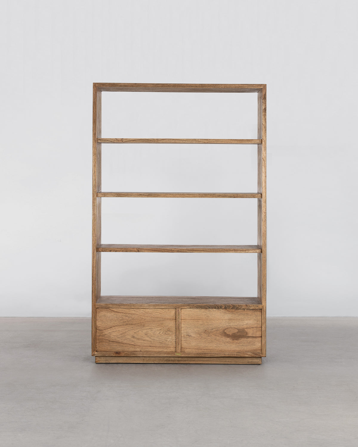 Louisa Bookcase With Drawers - Antique Mindi