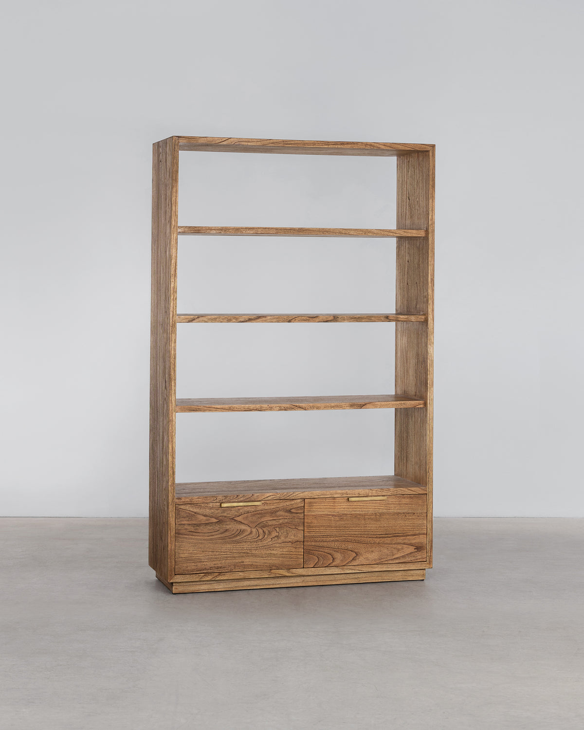 Louisa Bookcase With Drawers - Antique Mindi