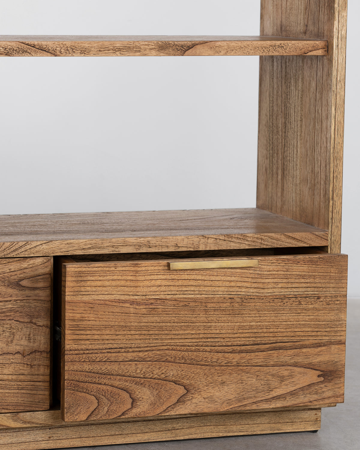 Louisa Bookcase With Drawers - Antique Mindi