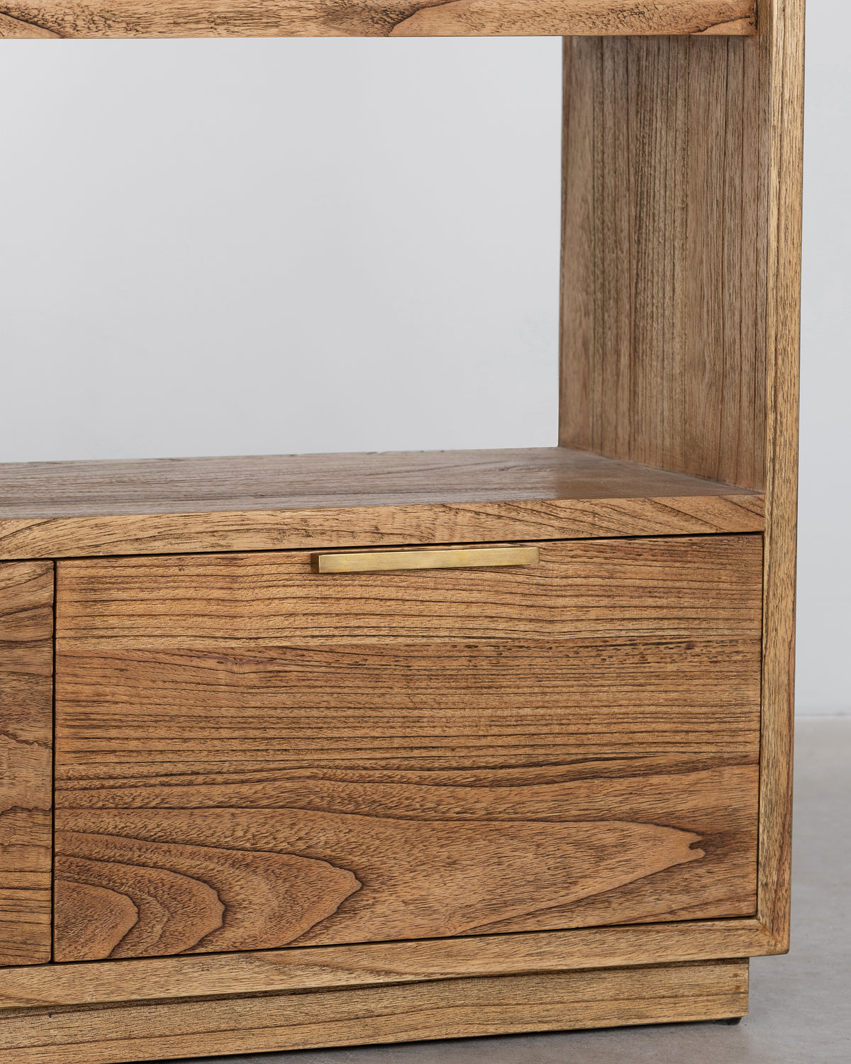 Louisa Bookcase With Drawers - Antique Mindi