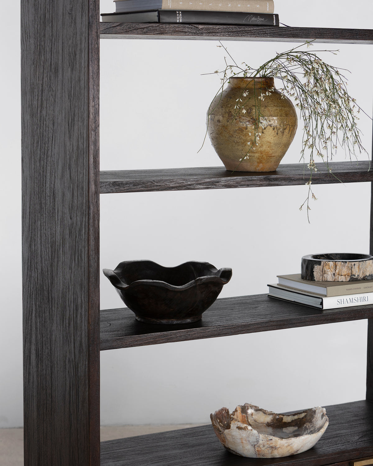 Louisa Bookcase With Drawers - Cola