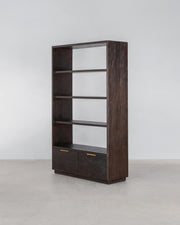 Louisa Bookcase With Drawers - Cola