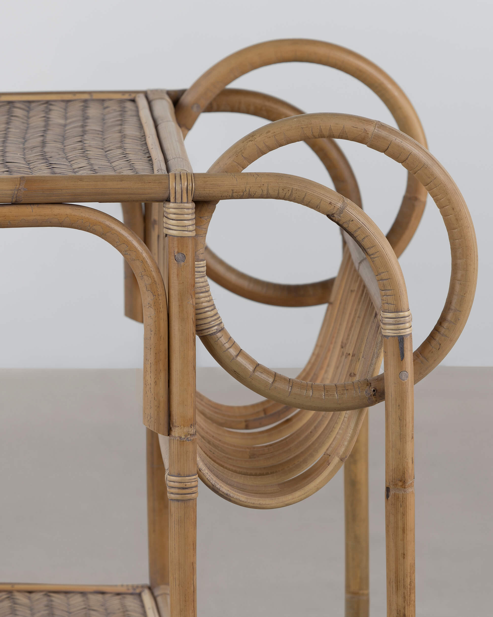 Manuel Bar Cart - Natural