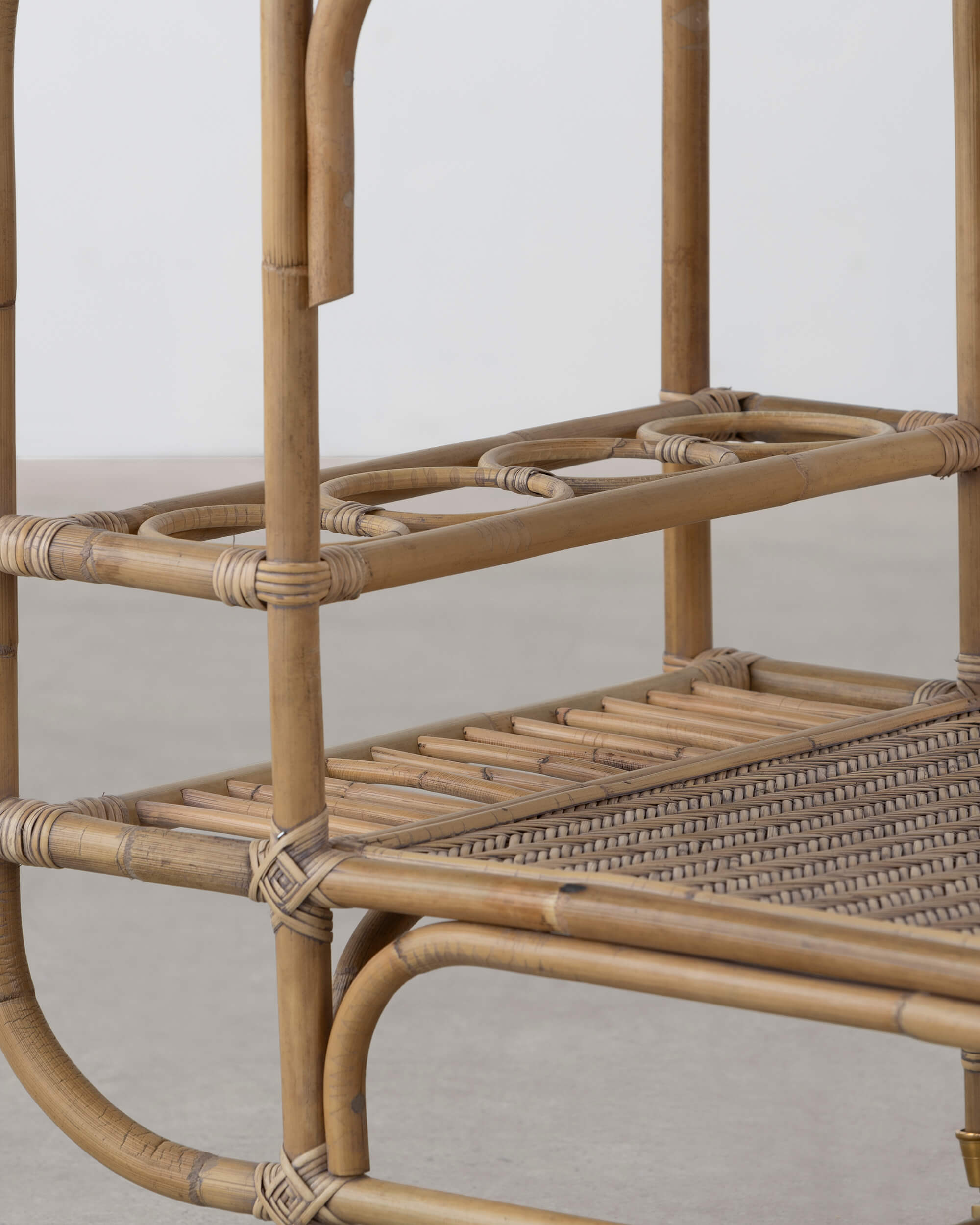Manuel Bar Cart - Natural
