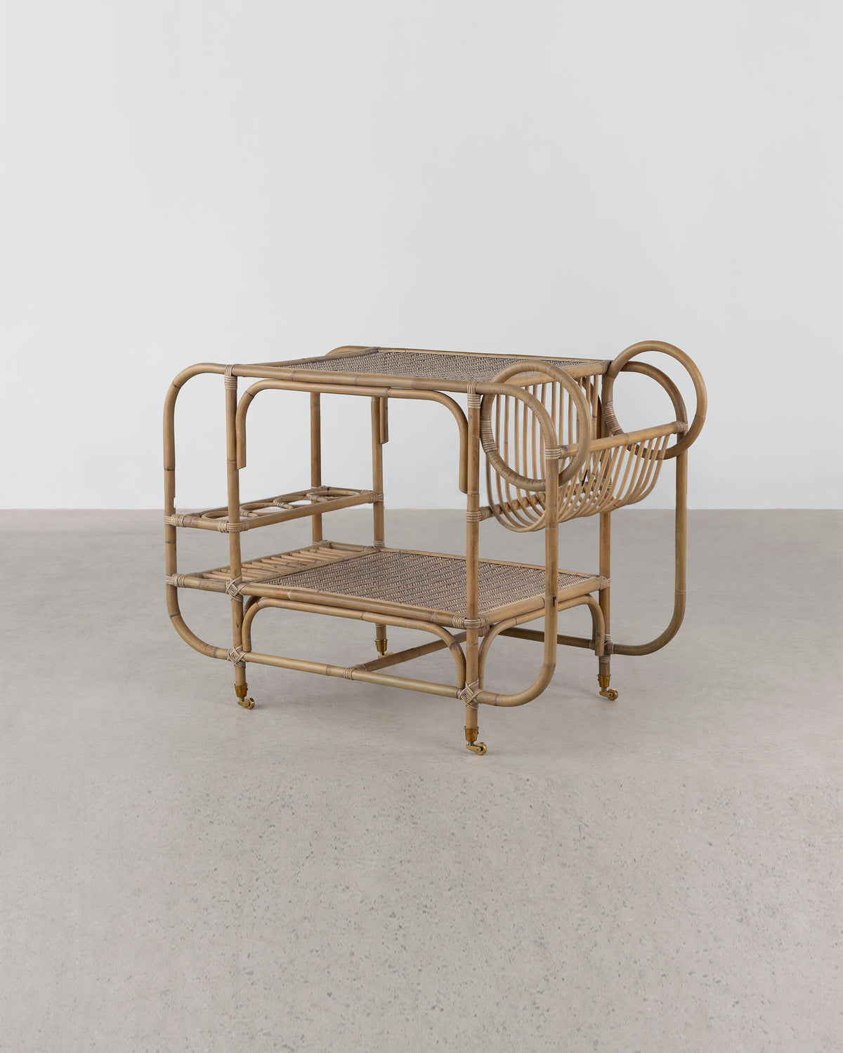 Manuel Bar Cart - Natural
