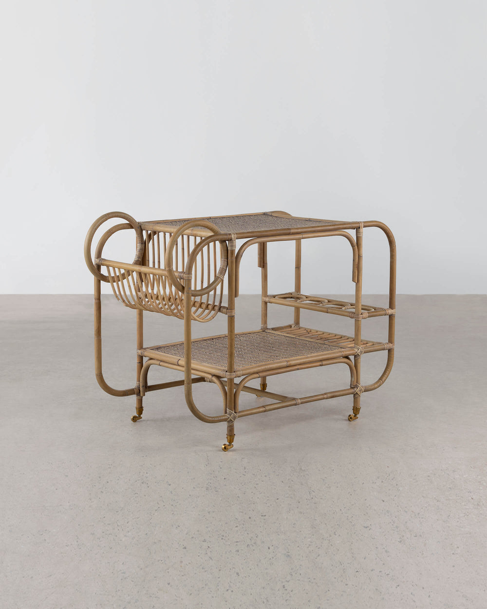 Manuel Bar Cart - Natural