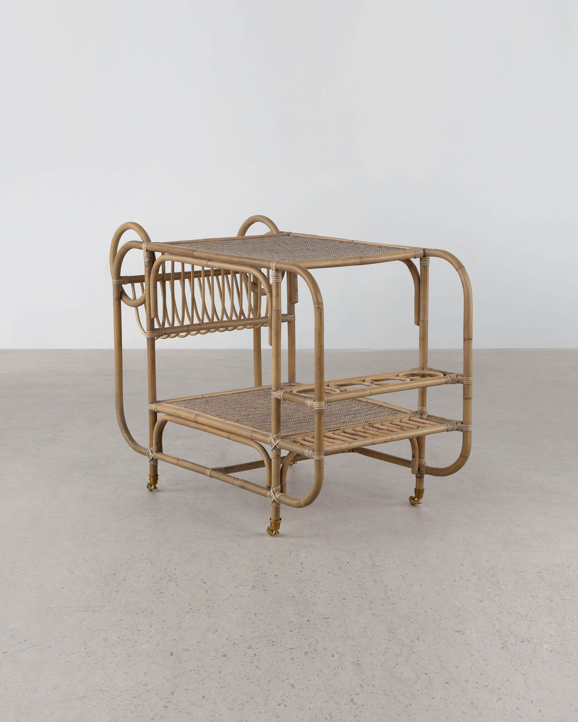 Manuel Bar Cart - Natural