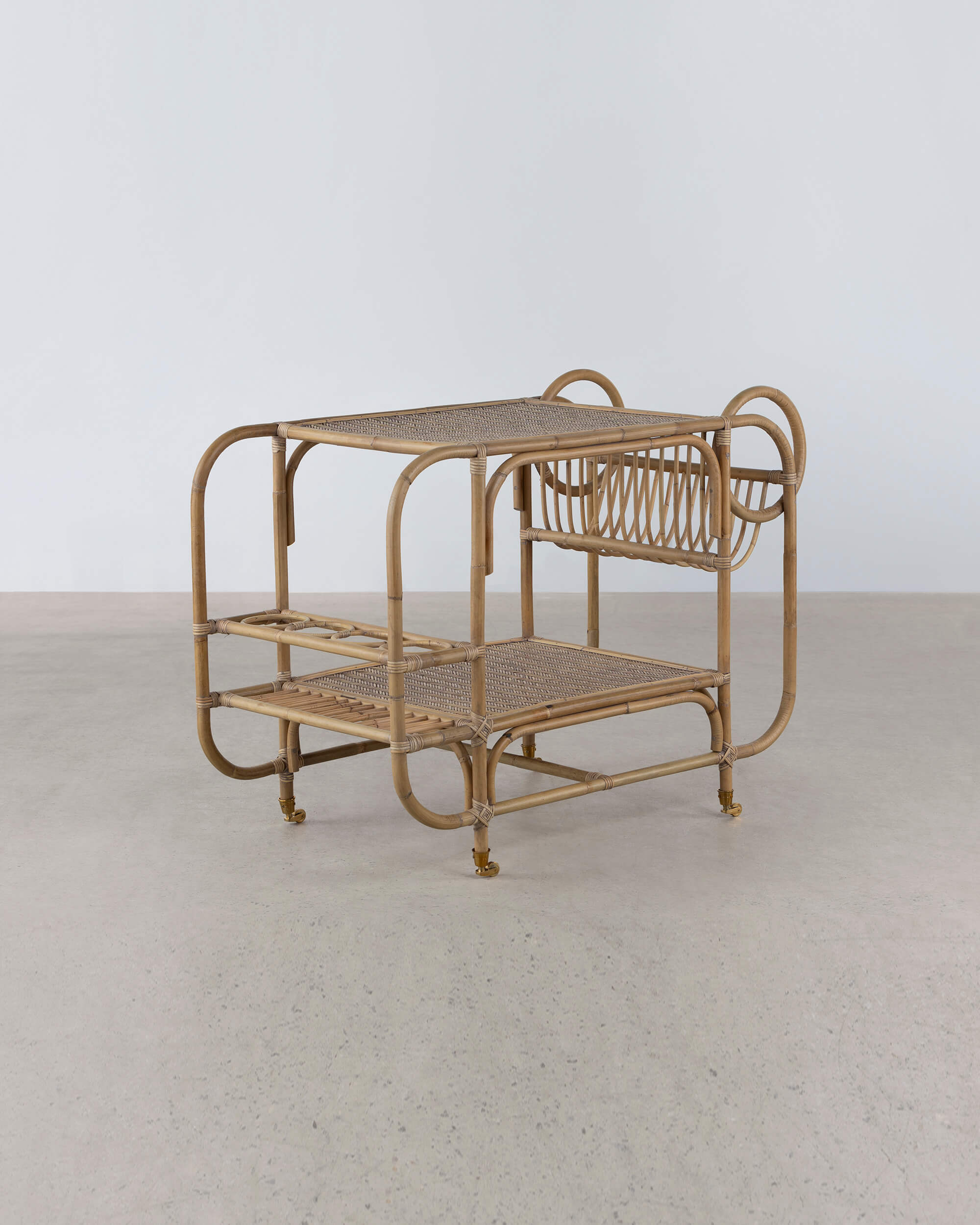Manuel Bar Cart - Natural
