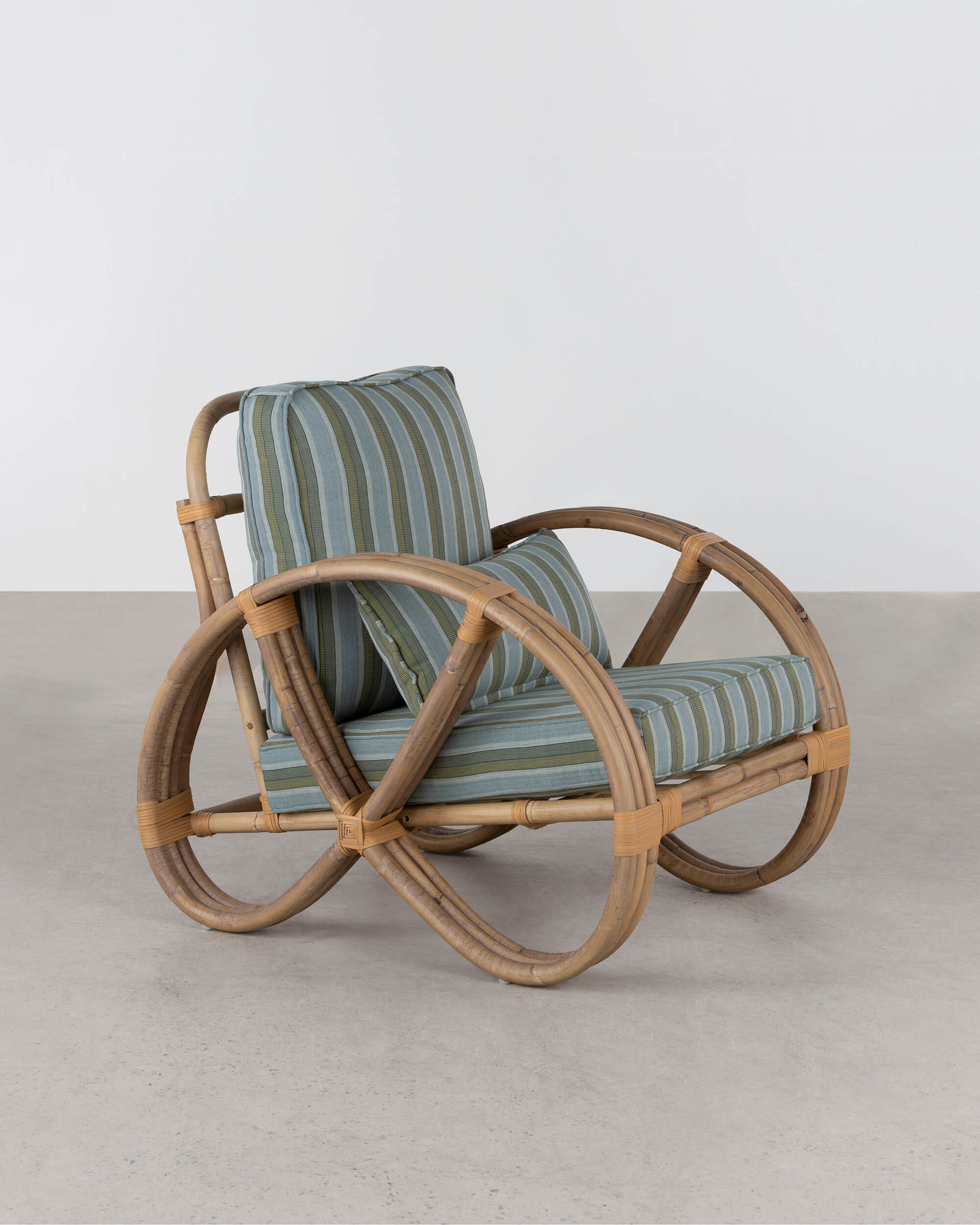 Mercer Rattan Occasional Chair - Natural