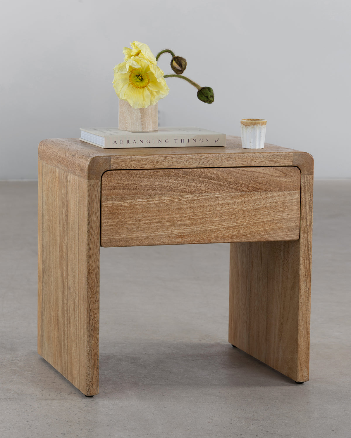 Otto Bedside Table - Rustic Matte