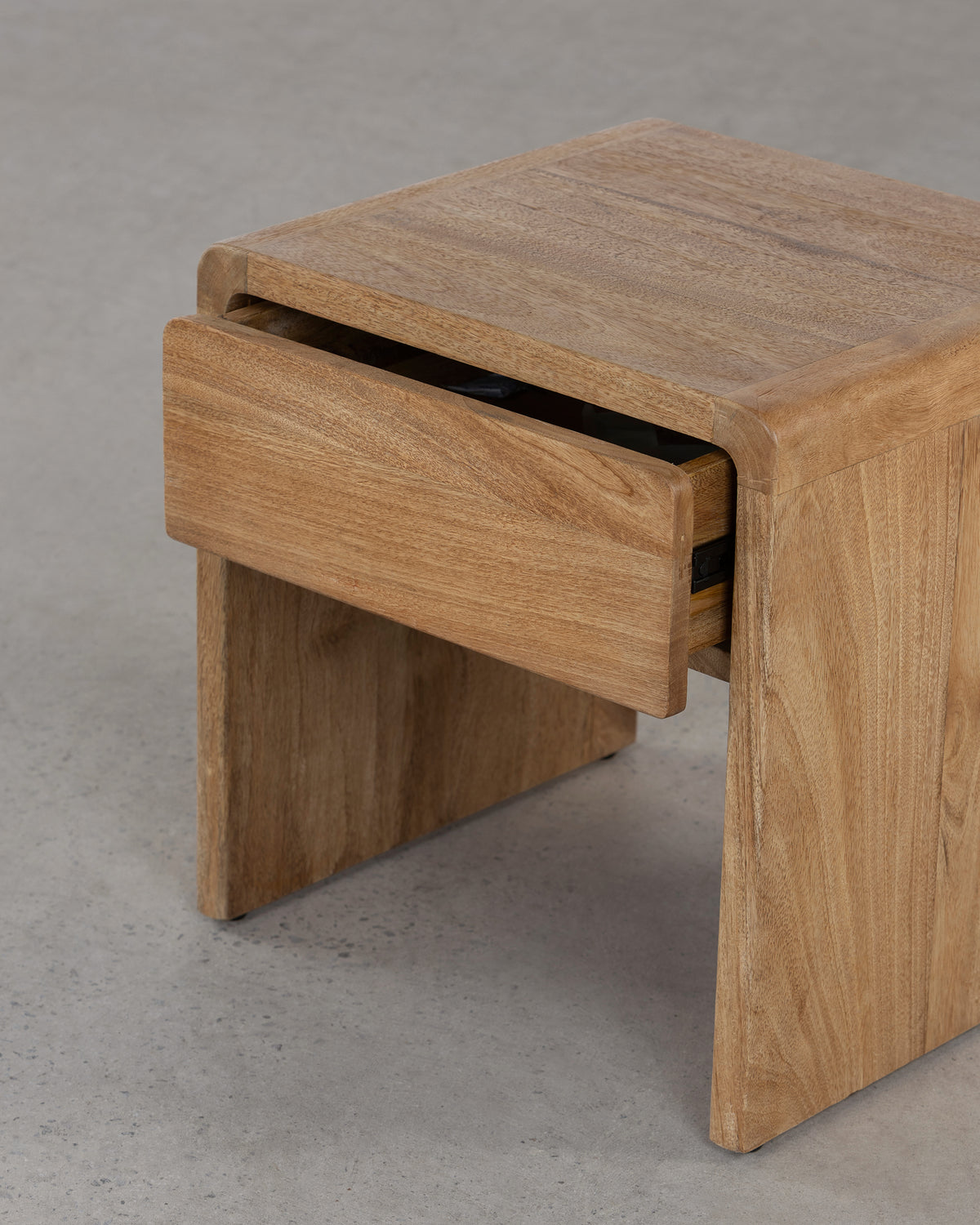 Otto Bedside Table - Rustic Matte