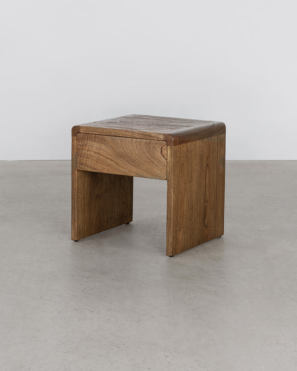 Otto Bedside Table - Antique Mindi