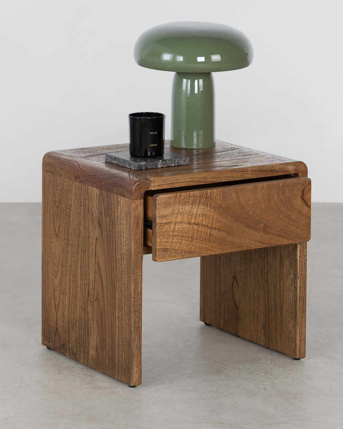 Otto Bedside Table - Antique Mindi